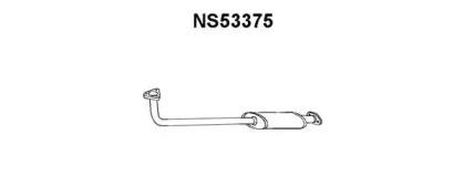 Veneporte NS53375 Muffler assy front Veneporte NS53375 Muffler assy front