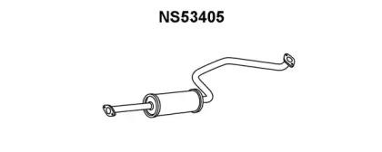 Veneporte NS53405 Muffler assy front Veneporte NS53405 Muffler assy front