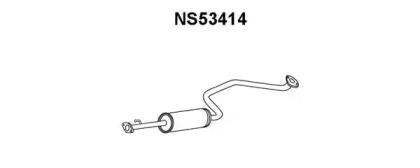 Veneporte NS53414 Muffler assy front