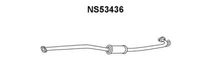 Veneporte NS53436 Muffler assy front