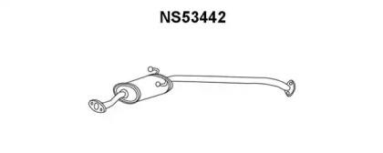 Veneporte NS53442 Средний глушитель выхлопных газов Veneporte NS53442 Средний глушитель выхлопных газов