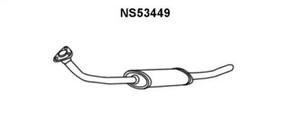 Veneporte NS53449 Muffler assy front