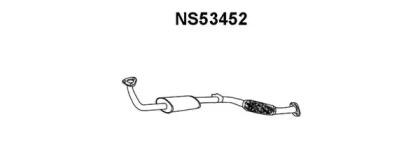 Veneporte NS53452 Muffler assy front Veneporte NS53452 Muffler assy front