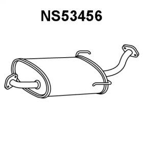 Veneporte NS53456 Muffler assy front Veneporte NS53456 Muffler assy front