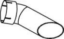 Dinex 51676 Exhaust pipe Dinex 51676 Exhaust pipe