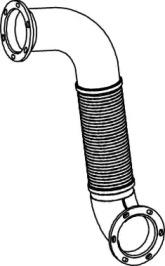Dinex 54213 Exhaust pipe Dinex 54213 Exhaust pipe