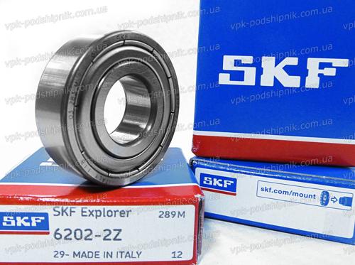 SKF 6202-2Z Підшипник генератора SKF 6202-2Z Підшипник генератора