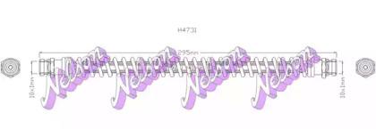 Brovex-Nelson H4731 Шланг тормозной Brovex-Nelson H4731 Шланг тормозной