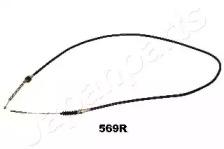 Japanparts BC-569R Brake cable Japanparts BC-569R Brake cable