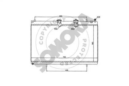 Somora 052340J Радіатор Somora 052340J Радіатор