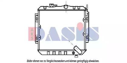 AKS Dasis 140440N Радіатор