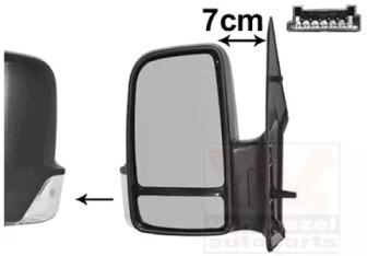 Van Wezel 5862807 Outer mirror assy