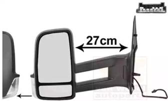 Van Wezel 5862823 Дзеркало зовнішнє заднього виду Van Wezel 5862823 Дзеркало зовнішнє заднього виду