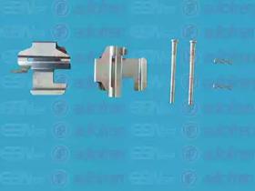 Autofren D42352A Комплект монтажный дисковых тормозных колодок