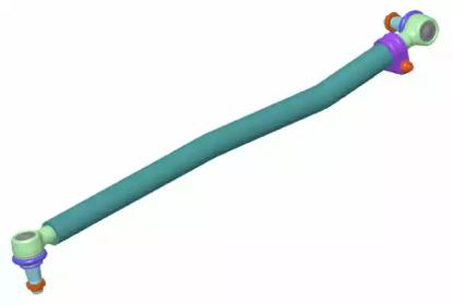 Lemforder 37621 01 End assy steering rack