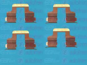 Autofren D42465A Монтажний комплект гальмівних колодок Autofren D42465A Монтажний комплект гальмівних колодок