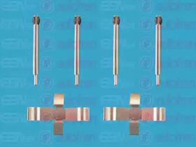 Autofren D42493A Монтажний комплект гальмівних колодок Autofren D42493A Монтажний комплект гальмівних колодок