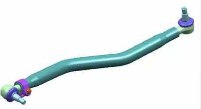 Lemforder 38802 01 End assy steering rack