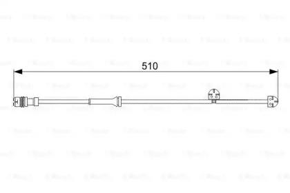 Bosch 1 987 473 029 Датчик зносу Bosch 1 987 473 029 Датчик зносу