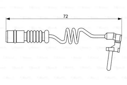 Bosch 1 987 473 057 Датчик зносу Bosch 1 987 473 057 Датчик зносу