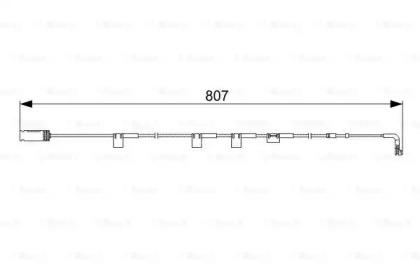 Bosch 1 987 473 058 Датчик зносу Bosch 1 987 473 058 Датчик зносу