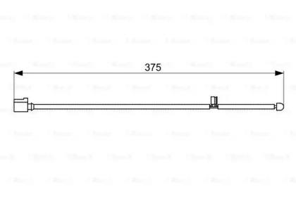 Bosch 1 987 473 067 Датчик зносу гальмівних колодок Bosch 1 987 473 067 Датчик зносу гальмівних колодок