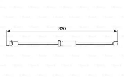 Bosch 1 987 474 581 Датчик зносу гальмівних колодок