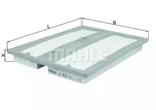 Mahle Original LX3525 Фільтр повітряний