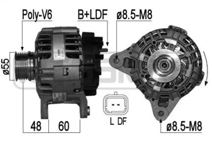ERA (Messmer) 210856 Alternator assy