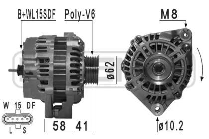 ERA (Messmer) 210919 Alternator assy
