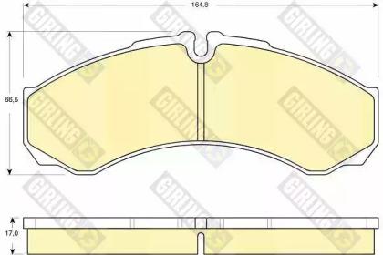 Girling 6115349 Brake pads