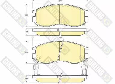 Girling 6131339 Brake pads Girling 6131339 Brake pads