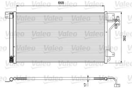 Valeo 814015 Конденсер Valeo 814015 Конденсер