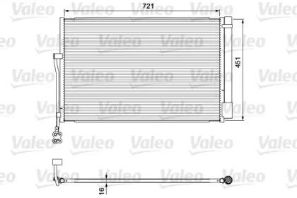 Valeo 814379 Конденсер