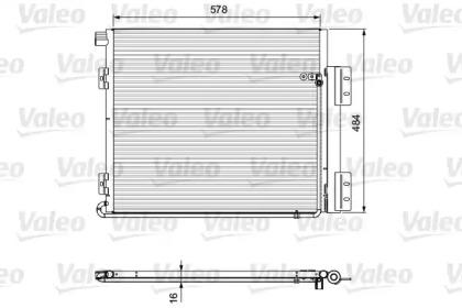 Valeo 815060 Конденсер Valeo 815060 Конденсер