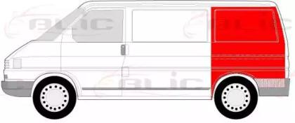 Blic 6504-03-9558577P Крыло Blic 6504-03-9558577P Крыло