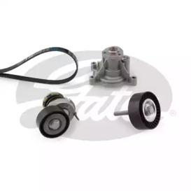 Gates KP76PK1735 Zestaw paska micro-v pompa