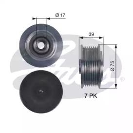 Gates OAP7119 Шкив генератора Gates OAP7119 Шкив генератора