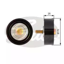 Gates T36012 Ролик натяжний ременя поліклинового Gates T36012 Ролик натяжний ременя поліклинового