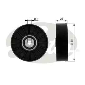 Gates T36042 Ролик натяжной