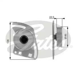 Gates T36064 Ролик натяжной Gates T36064 Ролик натяжной