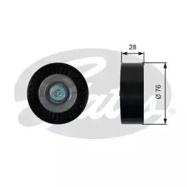 Gates T36423 Ролик натяжний ременя поліклинового Gates T36423 Ролик натяжний ременя поліклинового