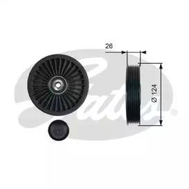 Gates T36474 Ролик направляючий