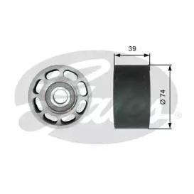 Gates T36532 Ролик натяжний ременя поліклинового Gates T36532 Ролик натяжний ременя поліклинового