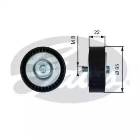 Gates T36734 Ролик натяжной Gates T36734 Ролик натяжной