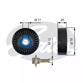 Gates T38055 Ролик натяжной