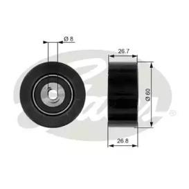 Gates T38280 Ролик натяжний ременя поліклинового