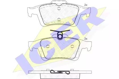 Icer 181744 Brake pads Icer 181744 Brake pads