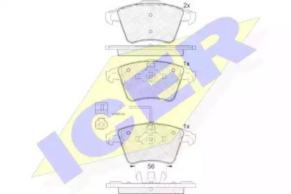Icer 181778 Brake pads Icer 181778 Brake pads