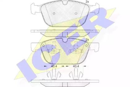 Icer 181920 Brake pads Icer 181920 Brake pads